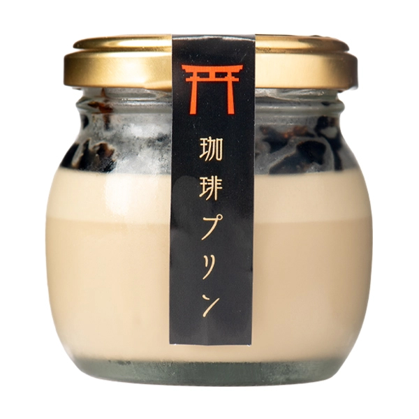 プリンは伏見稲荷のお土産です