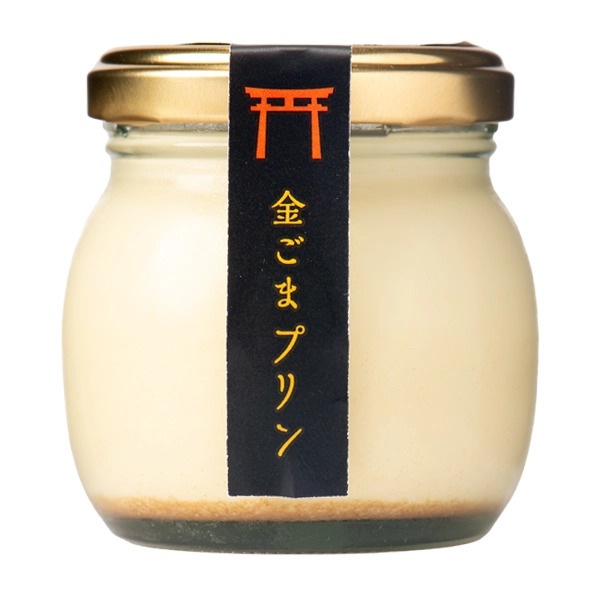 プリンは伏見稲荷のお土産です