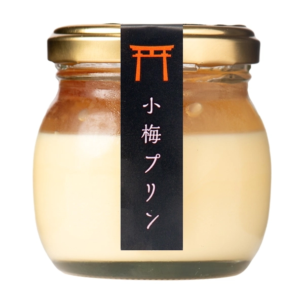 プリンは伏見稲荷のお土産です