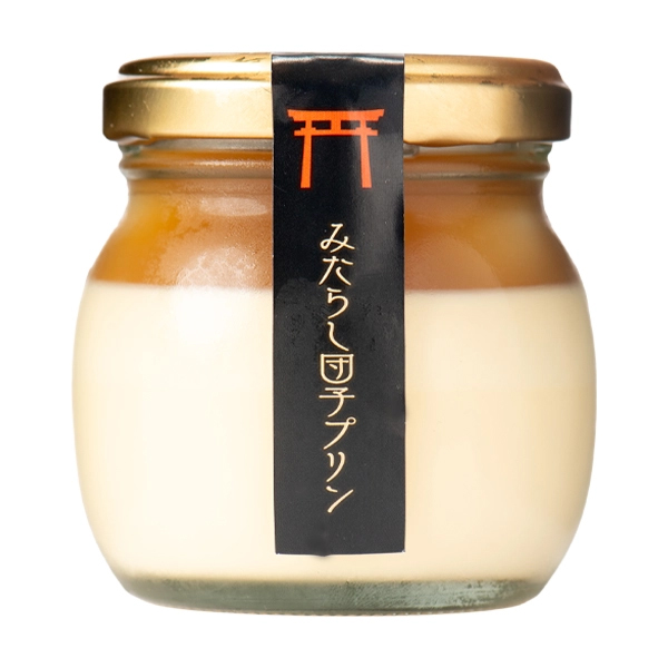 プリンは伏見稲荷のお土産です