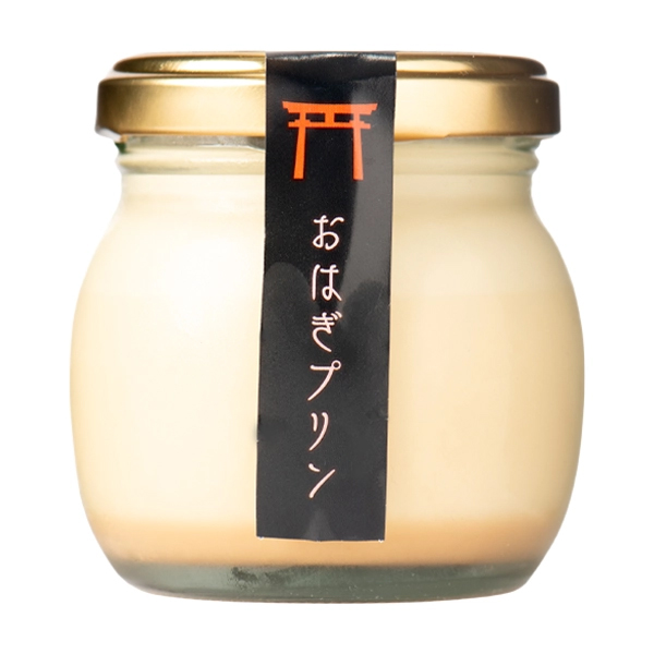 プリンは伏見稲荷のお土産です