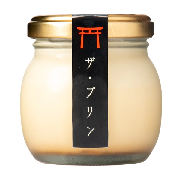 プリンは伏見稲荷のお土産です